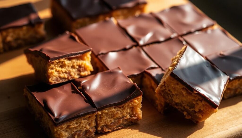 No-Bake Chocolate Peanut Butter Bars